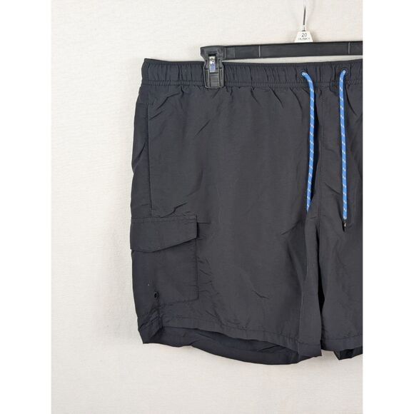 Tommy Bahama Relax Cargo Pocket Bathing Suit Black Men's Size 1XB - Picture 2 of 10